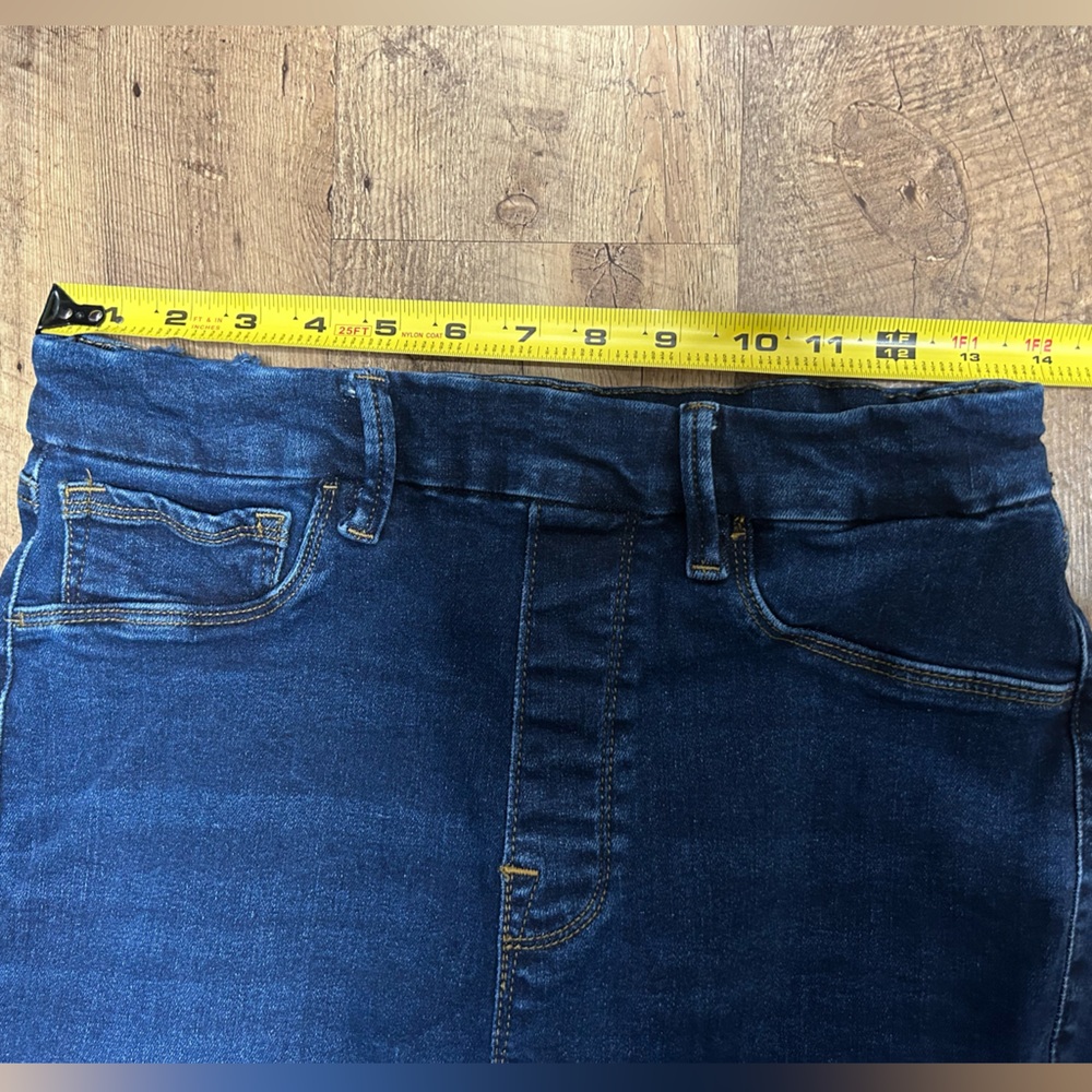 Good American POWER STRETCH PULL-ON SKINNY JEANS L - Picture 13 of 13